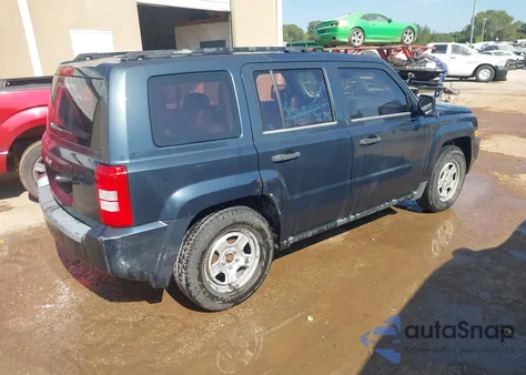 2008 Jeep Patriot Sport from USA, damaged, VIN 1J8FT28W08D759878